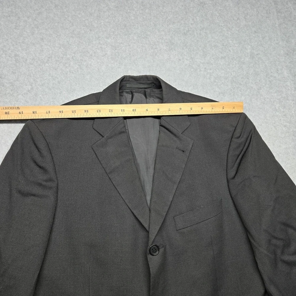 Hugo Boss Suit Jacket Mens 42R Gray Wool Einstein Sigma 3 Button Business Blazer